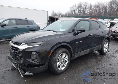 2022 Chevrolet Blazer Awd 2Lt z USA, uszkodzony, nr VIN 3GNKBHR44NS132404